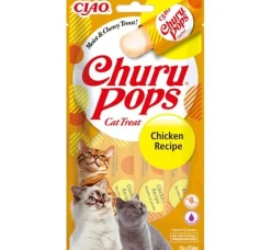 Churu Cat Pops Pollo Snack 12x4x15g
