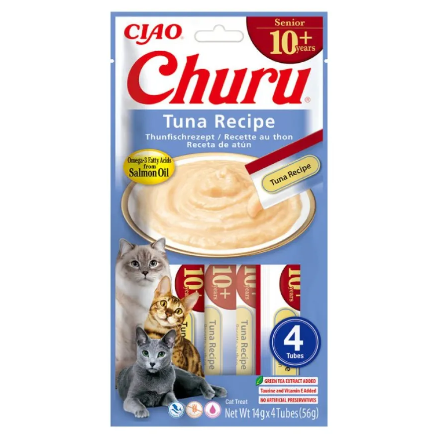 Churu Cat Senior Receta Atún Snack 672g