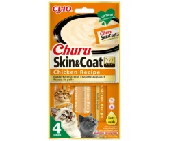 Churu Cat Skin & Coat Snack Pollo Puré 56g