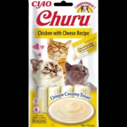 Churu Comida Húmeda Topper Pollo y Queso 56g