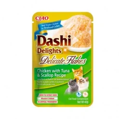 Churu Dashi Delight Flakes Comida Húmeda 12 x 40g