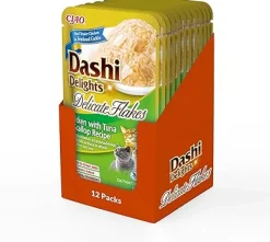 Churu Dashi Delight Flakes Comida Húmeda 12 x 40g
