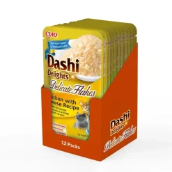 Churu Dashi Delight Flakes Pollo Con Queso 480g