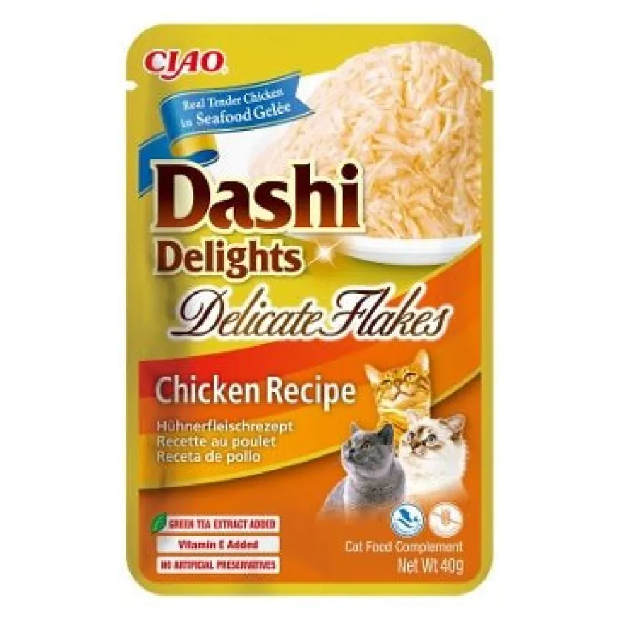 Churu Dashi Delight Flakes Pollo y Atún Comida Húmeda 40gr