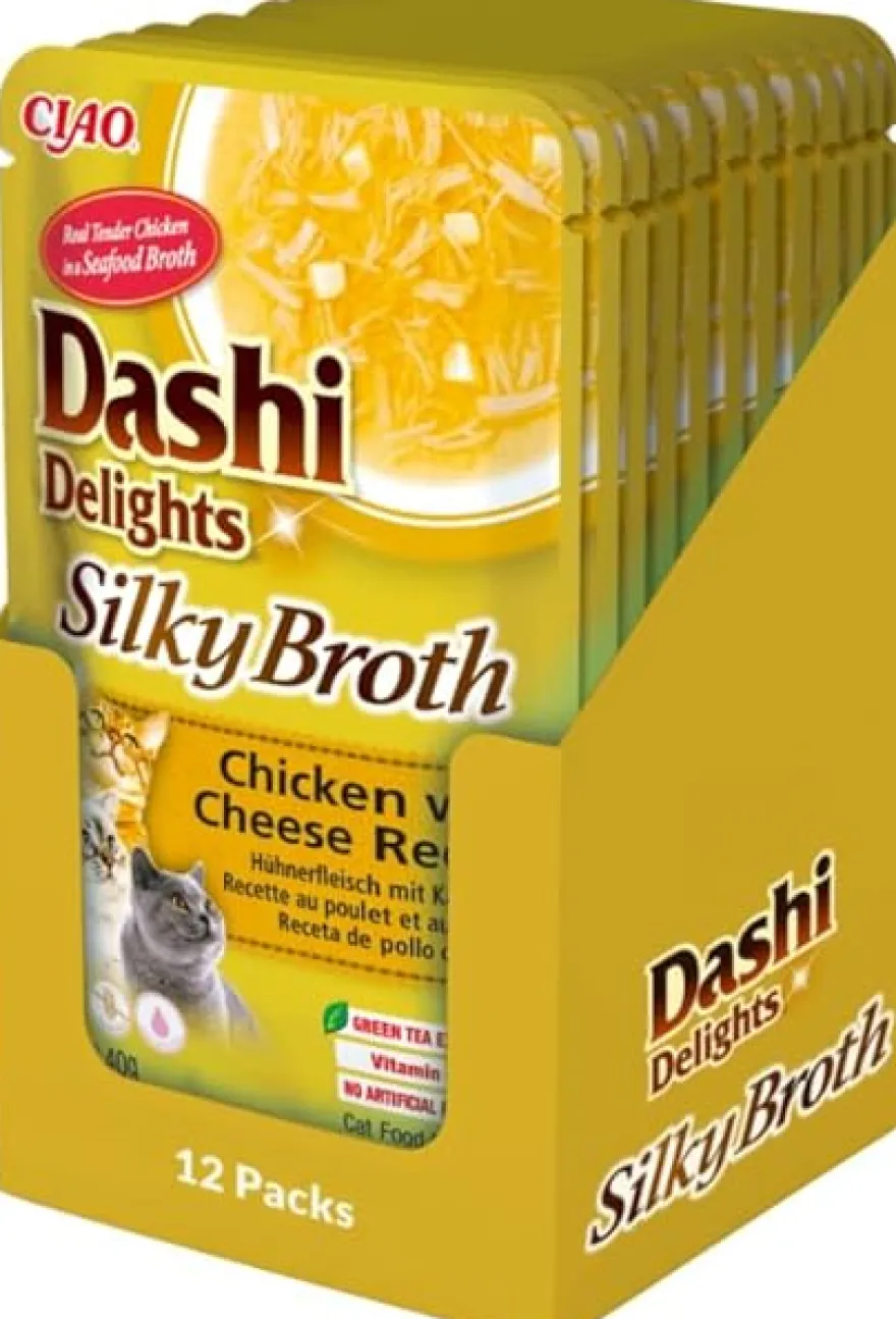 Churu Dashi Delight Pollo con Queso Húmedo 480g