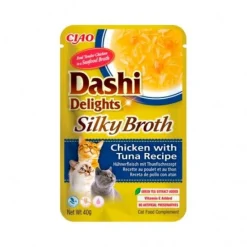 Churu Dashi Delight Pollo y Atún Alimento Húmedo para Gatos 480g