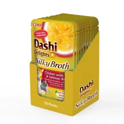 Churu Dashi Delights Comida Húmeda Pollo con Salmón 480g