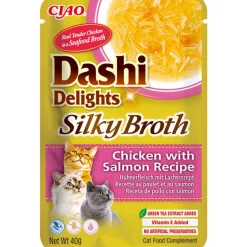 Churu Dashi Delights Comida Húmeda Pollo con Salmón 480g