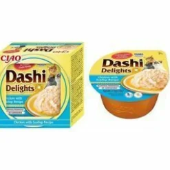 Churu Dashi Delights Suplemento Gato Pollo Con Atún 6 x 70g
