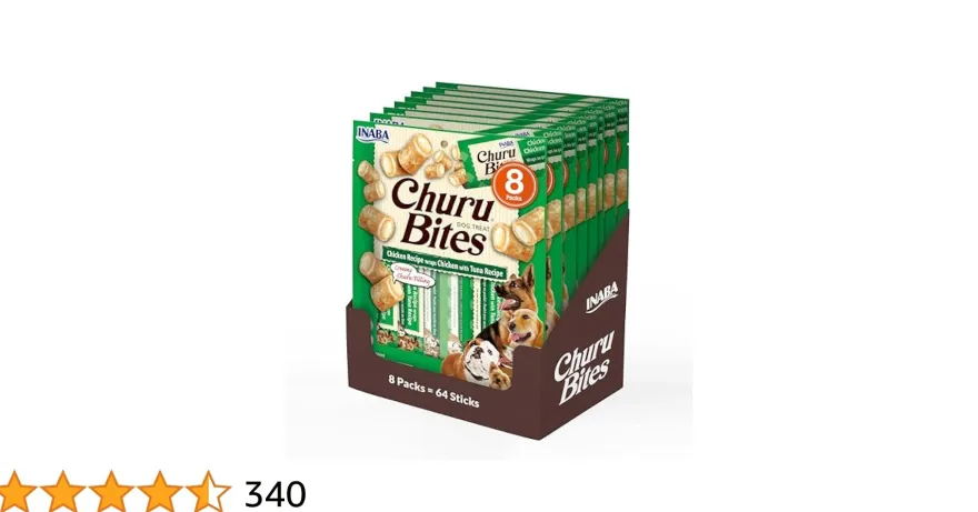 Churu Dog Bites Bocaditos de Pollo 8 uds