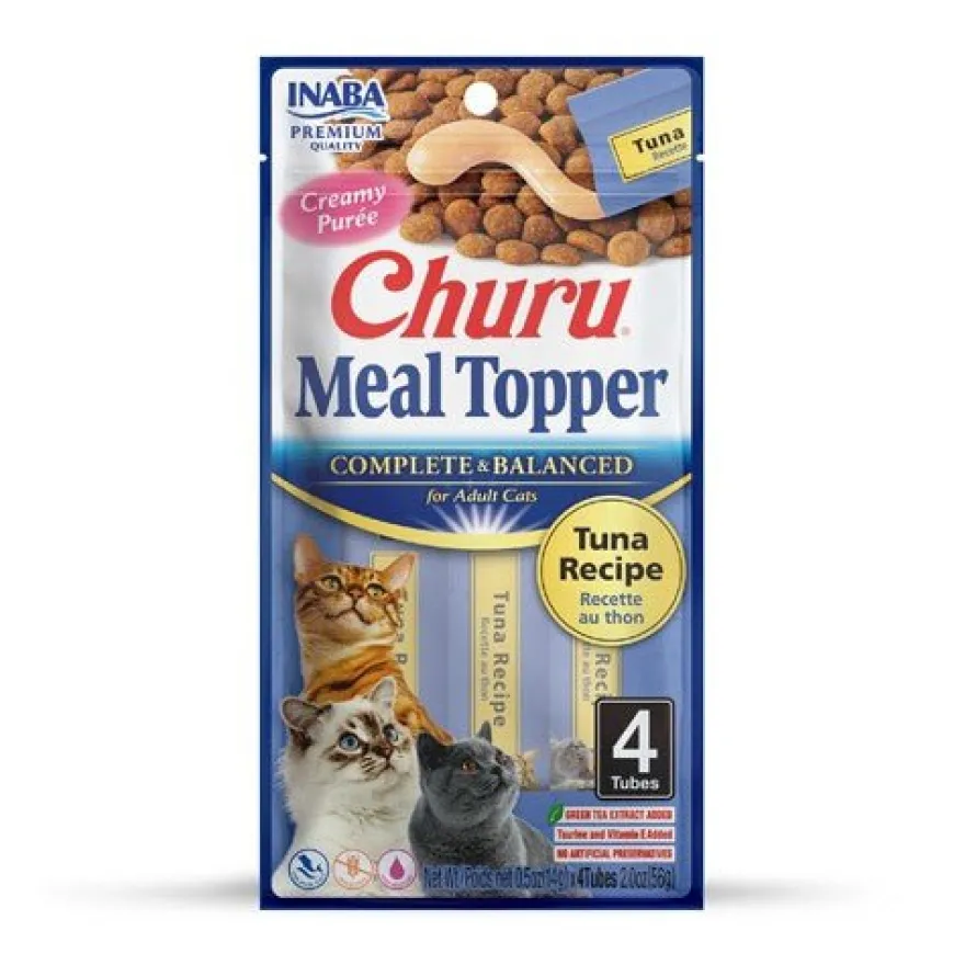 Churu Meal Topper Atún Comida para Gatos 12 uds