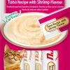 Churu - Receta Atún con Sabor Camarón Snack Líquido 12 uds.