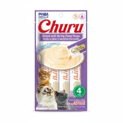 Churu Receta De Pollo Con Camarón Snack Puré 672g