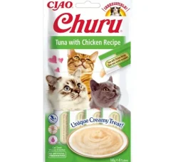 Churu Snack Atún y Pollo Puré 48 ud