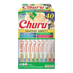 Churu Snacks Atún con Marisco 40x14g