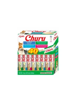 Churu Snacks Atún con Marisco 40x14g