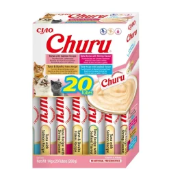 Churu Variedades de Marisco Pasta para Gatos 20 ud