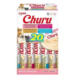 Churu Variedades de Marisco Pasta para Gatos 20 ud