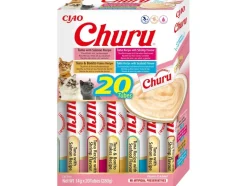 Churu Variedades de Marisco Pasta para Gatos 20 ud