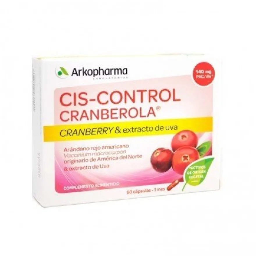 Cis-Control Cranberola 60 Cápsulas