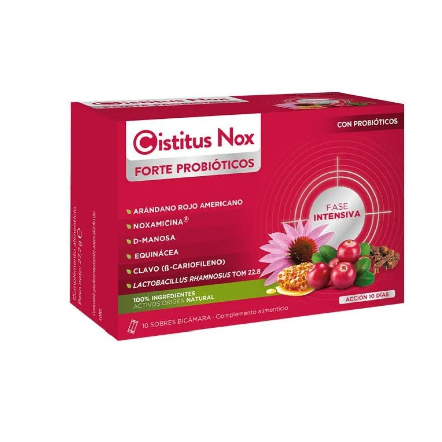 CISTITUS Nox Forte Probióticos 10 sobres