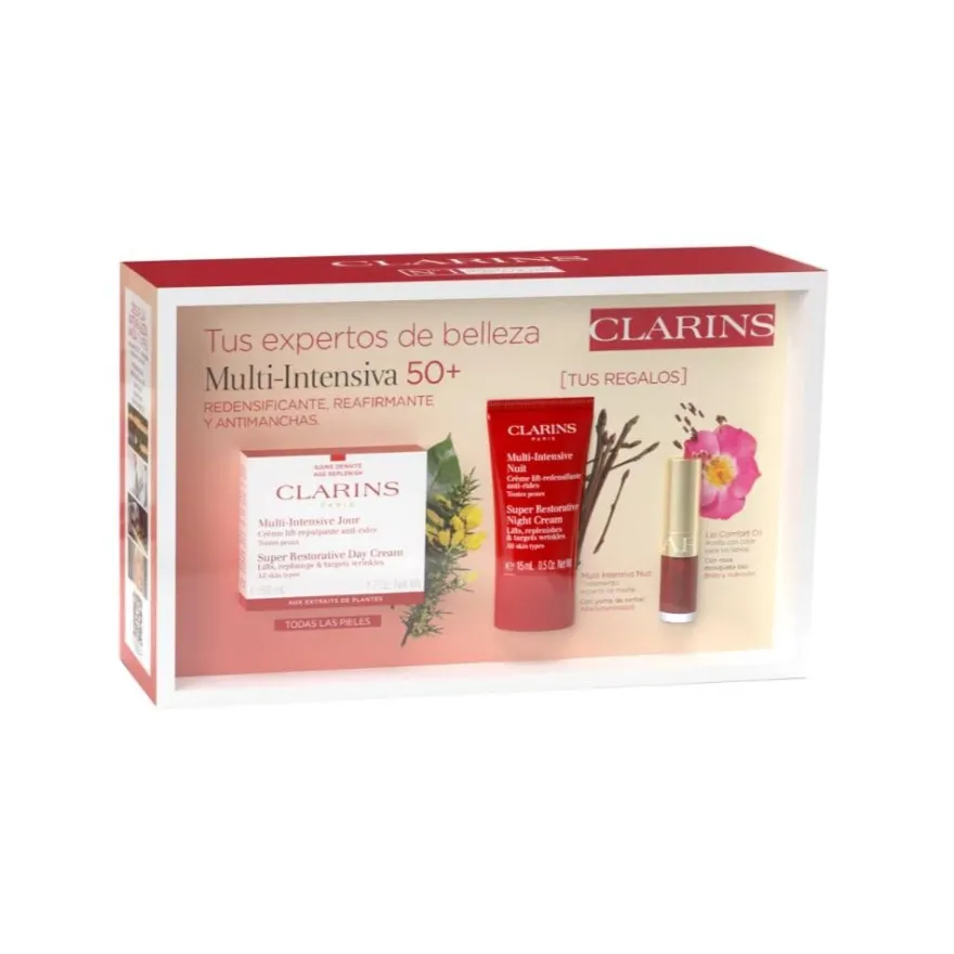 Clarins Crema De Día Multi-Intensive Estuches y Sets 50ml, 15ml, 1.4ml