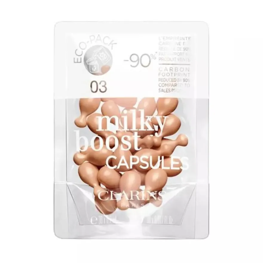 Clarins Milky Boost Maquillaje en Cápsula Recarga 3 30 ud