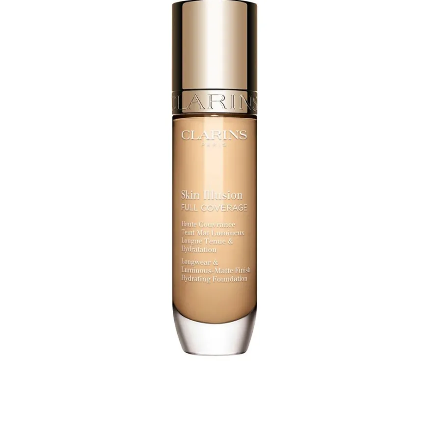 Clarins Skin Illusion Alta Cobertura Maquillaje Fluido 30ml