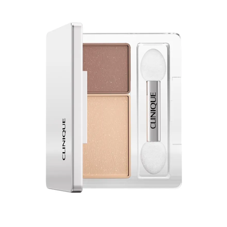 Clinique All About Shadow Duo Neutral Territory Maquillaje 1.7G