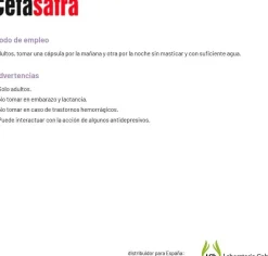 Cobas Cefasafra 50 Cápsulas