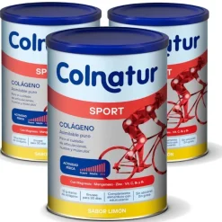 COLNATUR Sport Limón Colágeno Soluble TRIPLO 3x360g