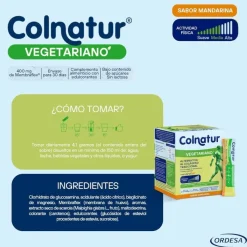 COLNATUR Vegetariano Sabor Mandarina 30 Sobres