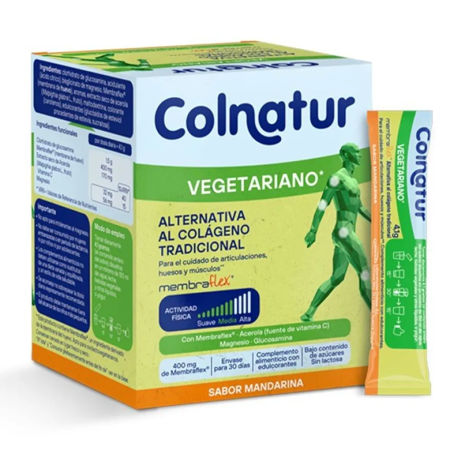 COLNATUR Vegetariano Sabor Mandarina 30 Sobres