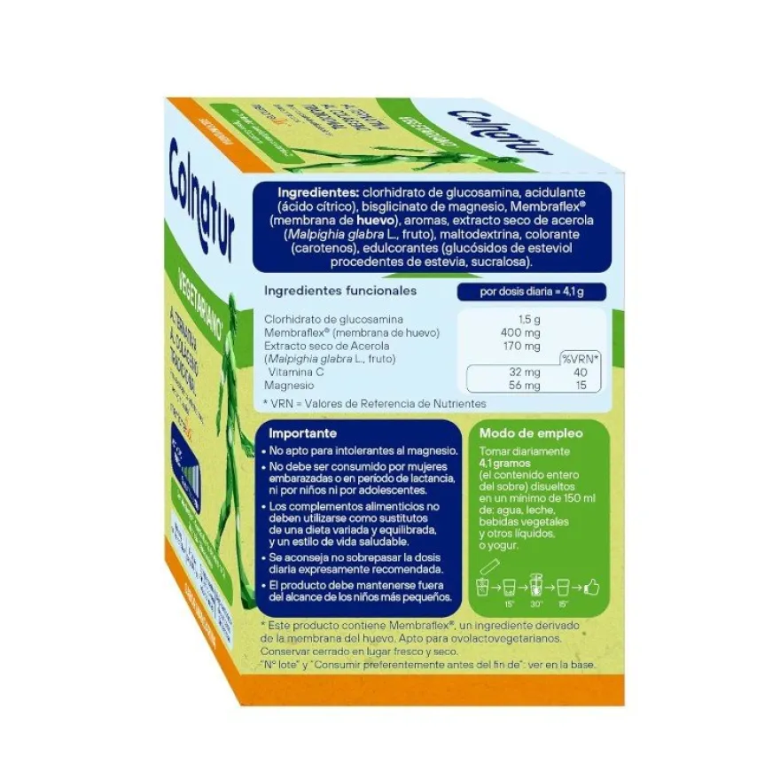 COLNATUR Vegetariano Sabor Mandarina 30 Sobres