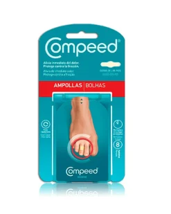 COMPEED Ampollas Toes Pies 8 apósitos