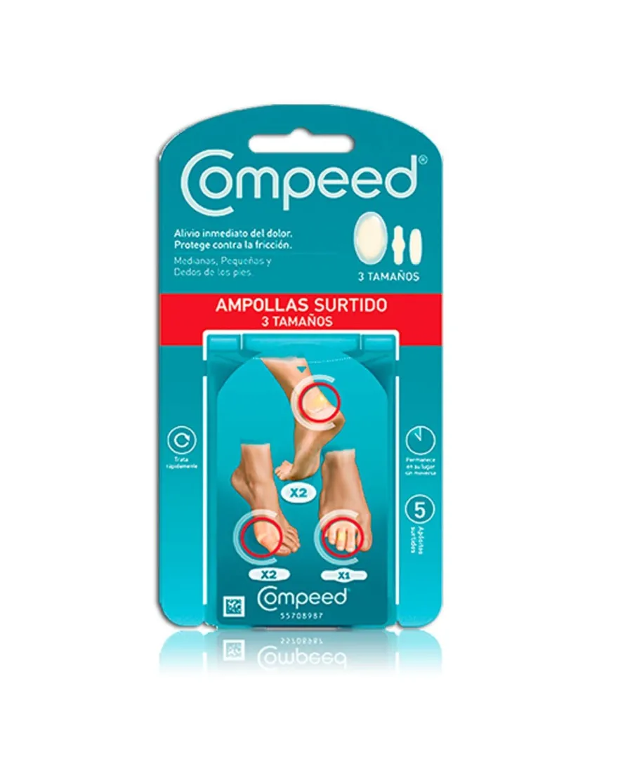 COMPEED Blisters Surtido 5 apósitos