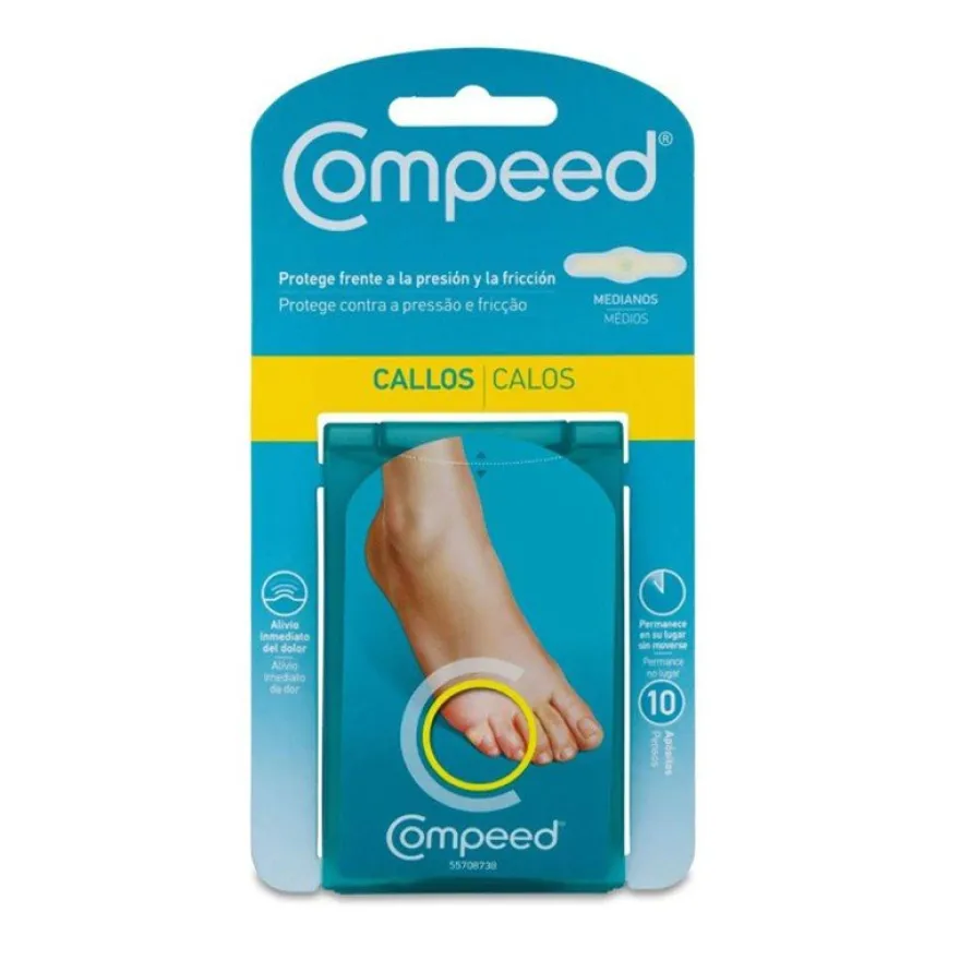 COMPEED Callos Medianos 10 Apósitos