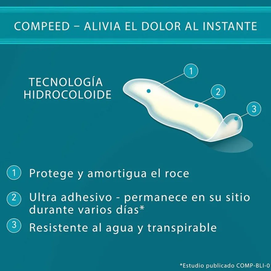 COMPEED Callos Medianos 10 Apósitos