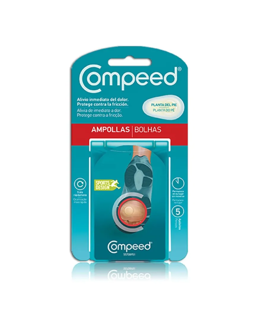 COMPEED Planta Pie Ampollas 5 uds