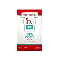 COMPLIDERMOL 5 Alfa Plus Anticaída 60 Cápsulas