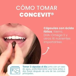 Concevit Preconcepción 40 cápsulas
