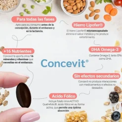 Concevit Preconcepción 40 cápsulas