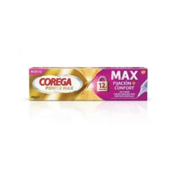 Corega Power Max Crema Fijadora Prótesis Dentales 40g