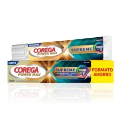 Corega Supreme Crema Fijadora Prótesis Dentales 70 g