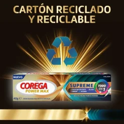 Corega Supreme Crema Fijadora Prótesis Dentales 40 g
