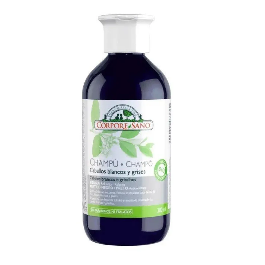 Corpore Sano Champú Cabellos Grises y Blancos 300ml