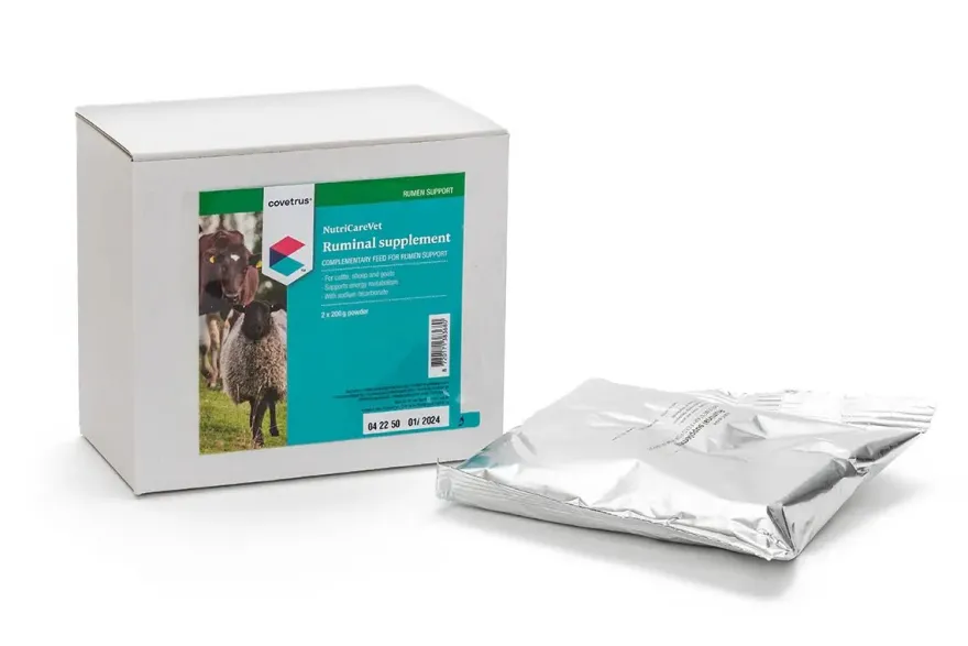 Covetrus NutriCareVet Suplemento Ruminal en Polvo 2 x 200g