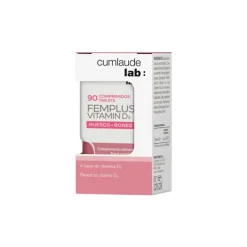 Cumlaude Lab Femplus Vitamin D3 Huesos 90 Comprimidos