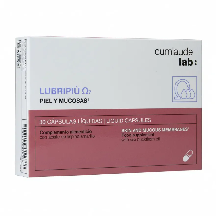 Cumlaude Lab Lubripiu Omega 7 30 Cápsulas Líquidas