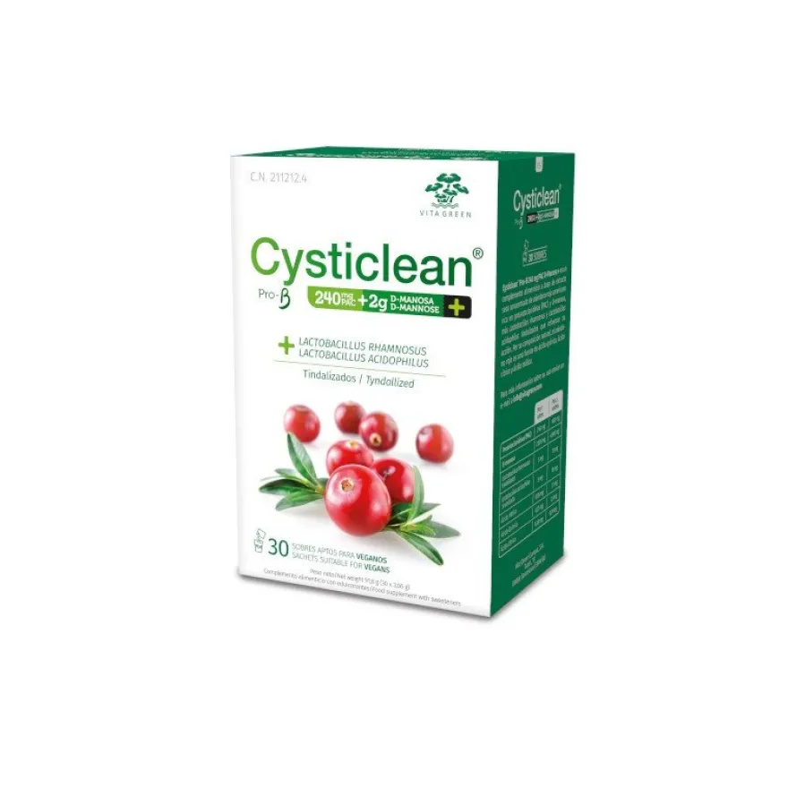 CYSTICLEAN Pro B y D Manosa 30 Sobres
